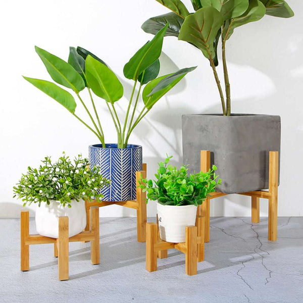 Bamboo Raised Plant Stand - TumTum