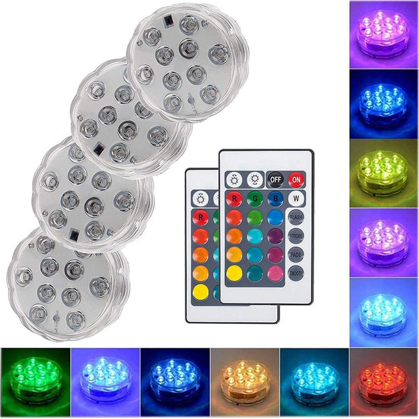 CoolPool ™ - 16 Colors Submersible Led Pool Lights - TumTum