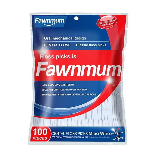 DenTek Fawnmum® - Dental Floss Flosser Picks Toothpicks Teeth Stick - TumTum
