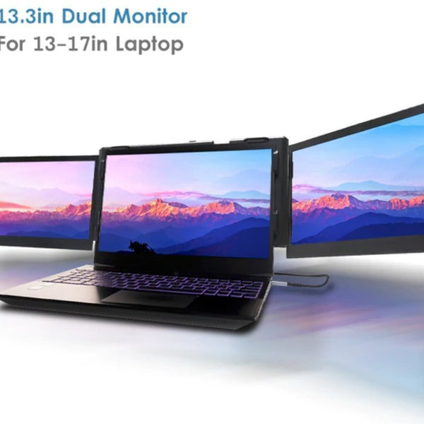 DoubleScreen ™ – Smart Portable Laptop Monitor Extender - TumTum