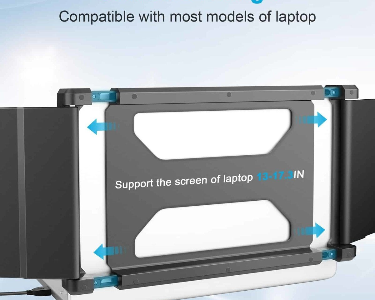 DoubleScreen ™ - Smart Portable Laptop Monitor Extender - TumTum
