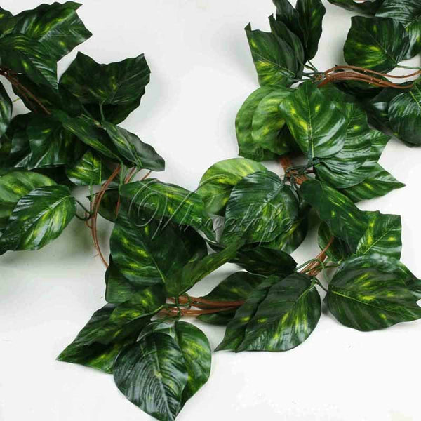 Faux Big Leaf Rhodea Ivy Leaf Garland - TumTum