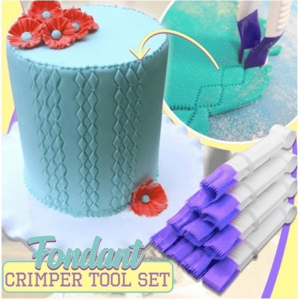 Fondant Crimper Tool Set - TumTum