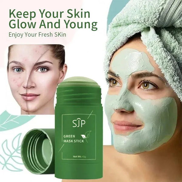 Hot Sale Poreless Deep Cleanse Green Tea Mask - TumTum