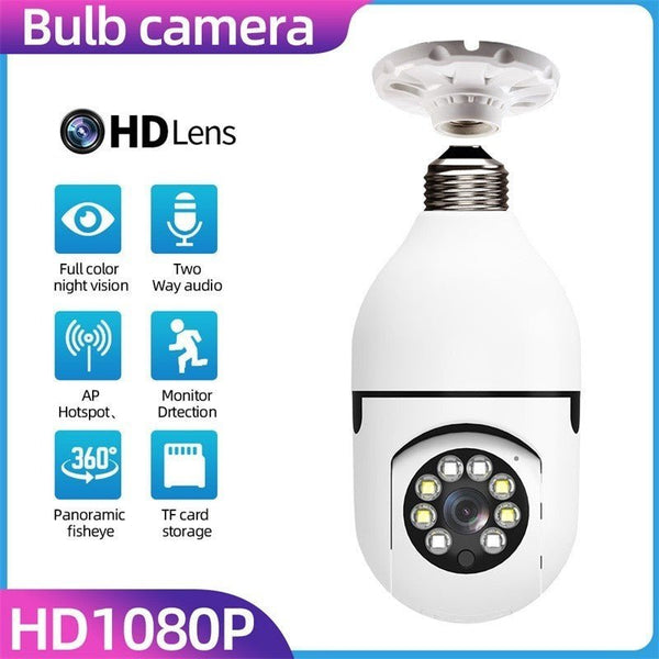 LightCam ™ - Wireless Bulb Security Camera - TumTum