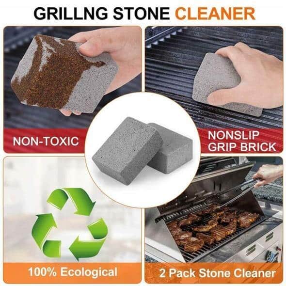 🔥Limited Time Sale-50% OFF🔥Grill Griddle Cleaning Brick Block (3 PCS) - TumTum
