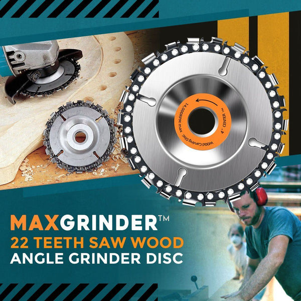 MaxGrinder™ 22 Teeth Saw Wood Angle Grinder Disc - TumTum