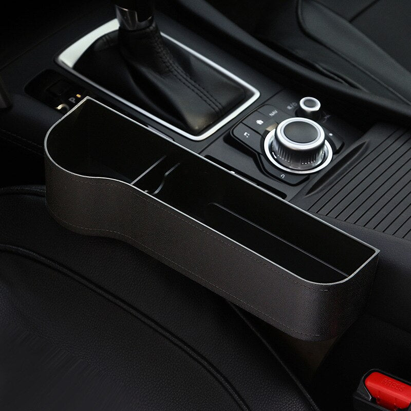 SeatPocket™ - Leather Multifunctional Car Seat Organizer - TumTum