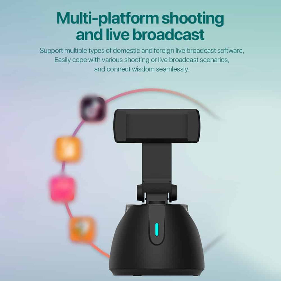 SmartFollower ™ - 360 Rotation Face tracking Selfie Stick - TumTum