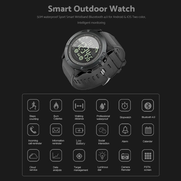 Tactical Military Smartwatch - TumTum