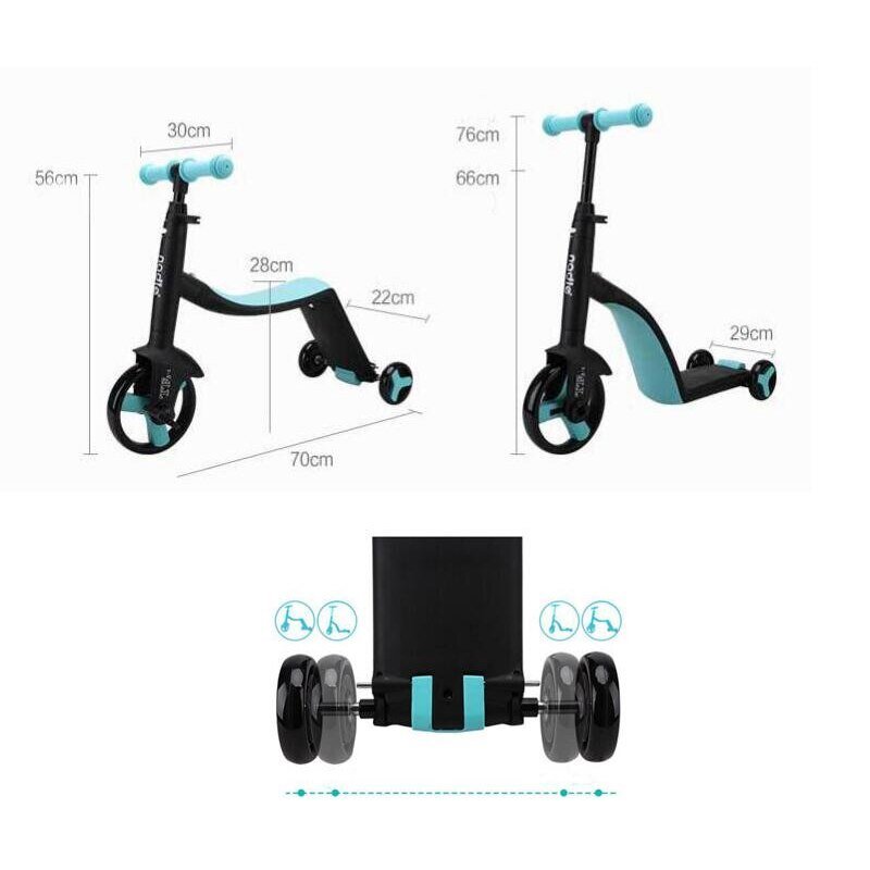 TriBike - 3 In 1 Ride On Tricycle for Kids - TumTum