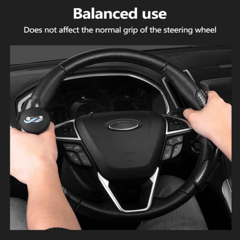 Universal Anti-Slip Car Steering Wheel Booster Cover - TumTum