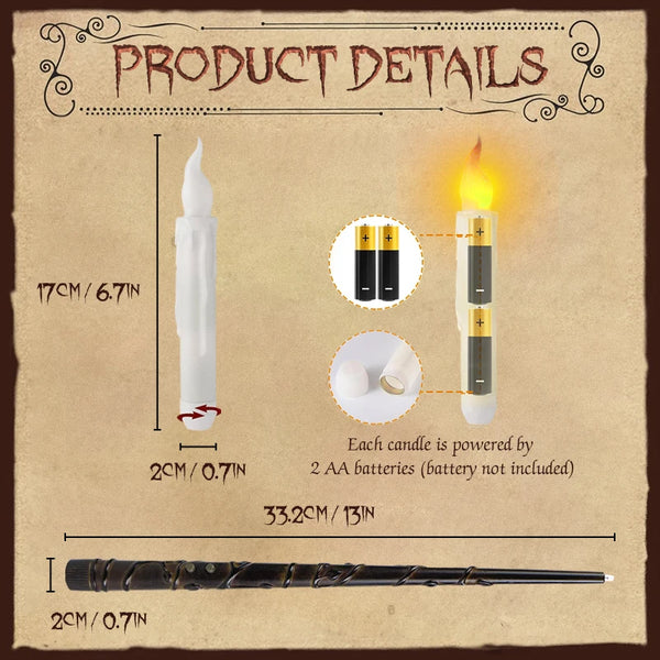 WandFlame™ - LED Candles with Magic Wand Remote